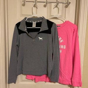 VS Pink Sweatshirt set